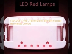 5V2A USB + Type C Flexible Electric Belly Belt Massage Gepersonaliseerd Comfort