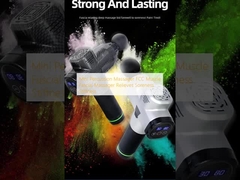 Mini Percussion Massager FCC Muscle Fascial Massager Verlicht pijn Stijfheid