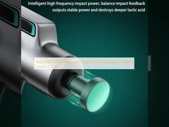 Verstelbare arm Handheld Deep Tissue Massager 5 snelheidsniveaus 2.2lbs