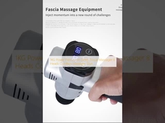 1kg Power Percussion Deep Tissue Massager 8 Koppen Draadloos Massager Geweer