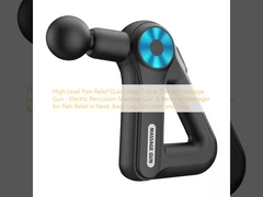 Hogepijnverlichting Stil diepweefselmassagepistool - Elektrisch percussiemassagepistool en persoonlijke massager voor pijnverlichting in nek, rug, been, schouder en lichaam