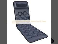 Full Body Massager Mat met 30 trillingskoppen & Therapy Heating Pad