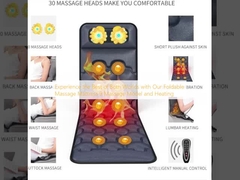 Ervaar het beste van beide werelden met onze opvouwbare massagematras 9 Massage model en verwarming