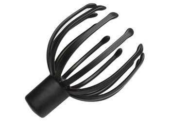 Duurzame elektrische octopus hoofd massager compact oplaadbare hoofdhuid massager