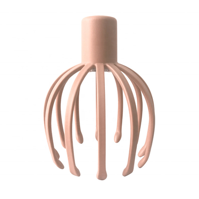 Duurzame elektrische octopus hoofd massager compact oplaadbare hoofdhuid massager