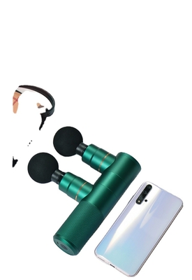 Lichtgewicht 1,2 kg spiermassasje 2 koppen 3 modus Mini Fascia massageguns