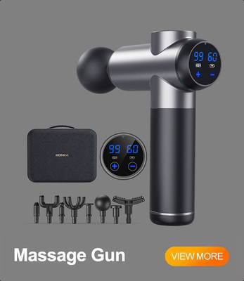 8 Hoofden Handgehouden lichaamsmassageapparaat Verlicht stijfheid Percussor Massageapparaat