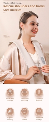 3 Intensiteitsniveau Schal Massager Homedics Nek En Schouder Massager Met Warmte