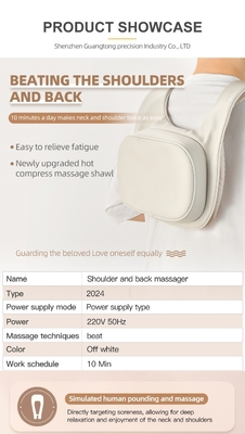 3 Intensiteitsniveau Schal Massager Homedics Nek En Schouder Massager Met Warmte
