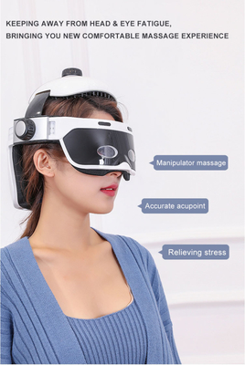 Vibratiehelm massager met 3 modi voor betere bloedsomloop