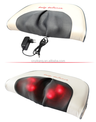 3D-kneden Shiatsu-massage kussen met warmteverstelbare intensiteit