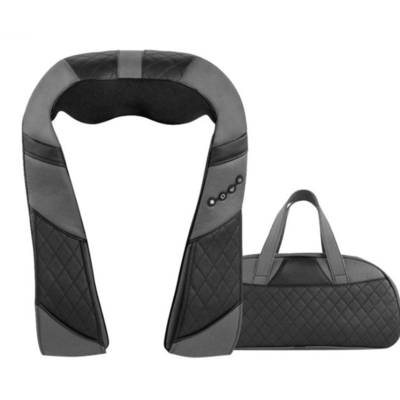 FCC ROHS draadloze nek- en schoudermassager met warmte en afstandsbediening