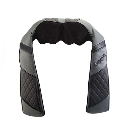 FCC ROHS draadloze nek- en schoudermassager met warmte en afstandsbediening