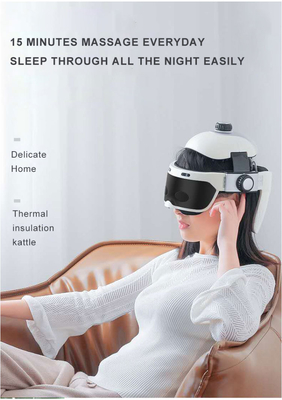 1.5 pond elektrische hoofdmassager helm voor diepe ontspanning massage helm