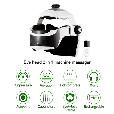 1.5 pond elektrische hoofdmassager helm voor diepe ontspanning massage helm