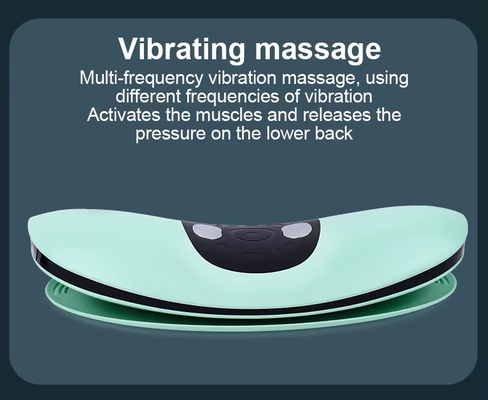 Elektrische puls taille gordel massager verwarmde taille wrap met 5 intensiteitsniveaus