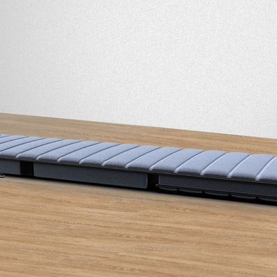 5 Modes Opvouwbaar Massage Matras Zwart Elektrische Massage Mat