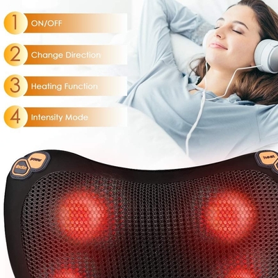 Hotel Verwarmd Vibrerend Kussen Homedics Oplaadbaar Shiatsu Verwarmd Massage Kussen