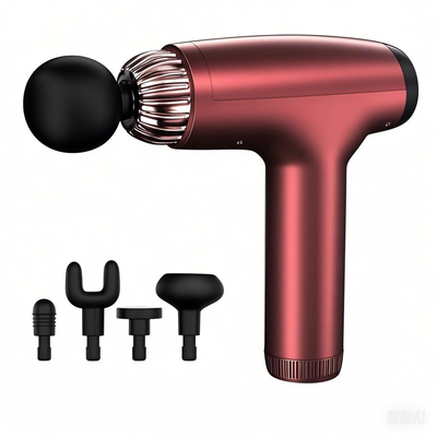 Verbeter uw massagetool met een 5-kop-massagepistool 5 snelheidsniveaus 2-3 uur gebruik en minder dan 60 dB geluidsniveau