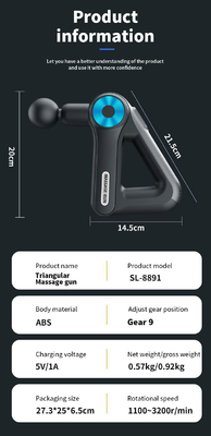 Revolutioneer je fitness routine met een nieuw ontwerp elektrisch massage pistool om je lichaam te ontspannen