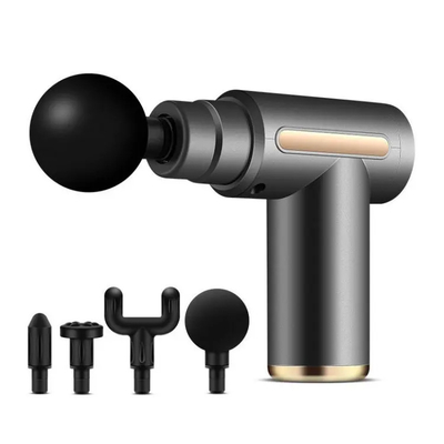 Mini Pocket Size 4 Hoofden 6 Speed Massage Gun voor snel en effectief herstel