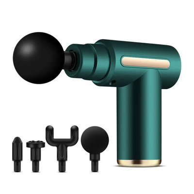Mini Pocket Size 4 Hoofden 6 Speed Massage Gun voor snel en effectief herstel