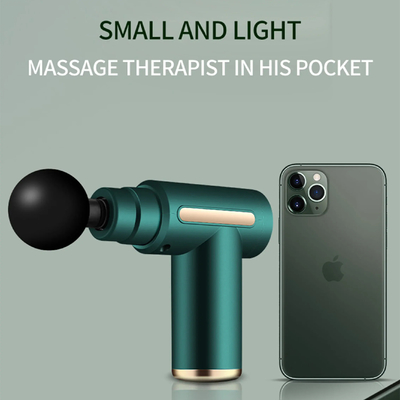 Mini Pocket Size 4 Hoofden 6 Speed Massage Gun voor snel en effectief herstel