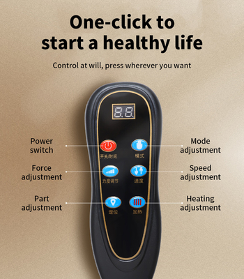 Volle lichaamsvibratie massage mat matras ontspannen en Shiatsu massage kussen