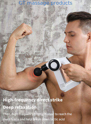 Professionele Groothandel Draagbare Massagepistool Sterke Kracht Met Drukstress Feedback