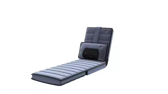 Afstandsbediening Opvouwbare Massage Matras Ultra-Zachte Pluche Stof Geschikt voor Ontspanning van het Hele Lichaam