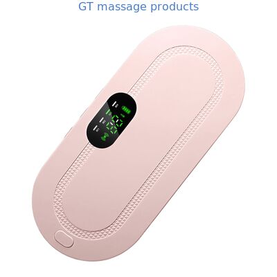Vrouwen menstruele krampen verlichting gordel - Roze verwarming & massage pad met digitaal display